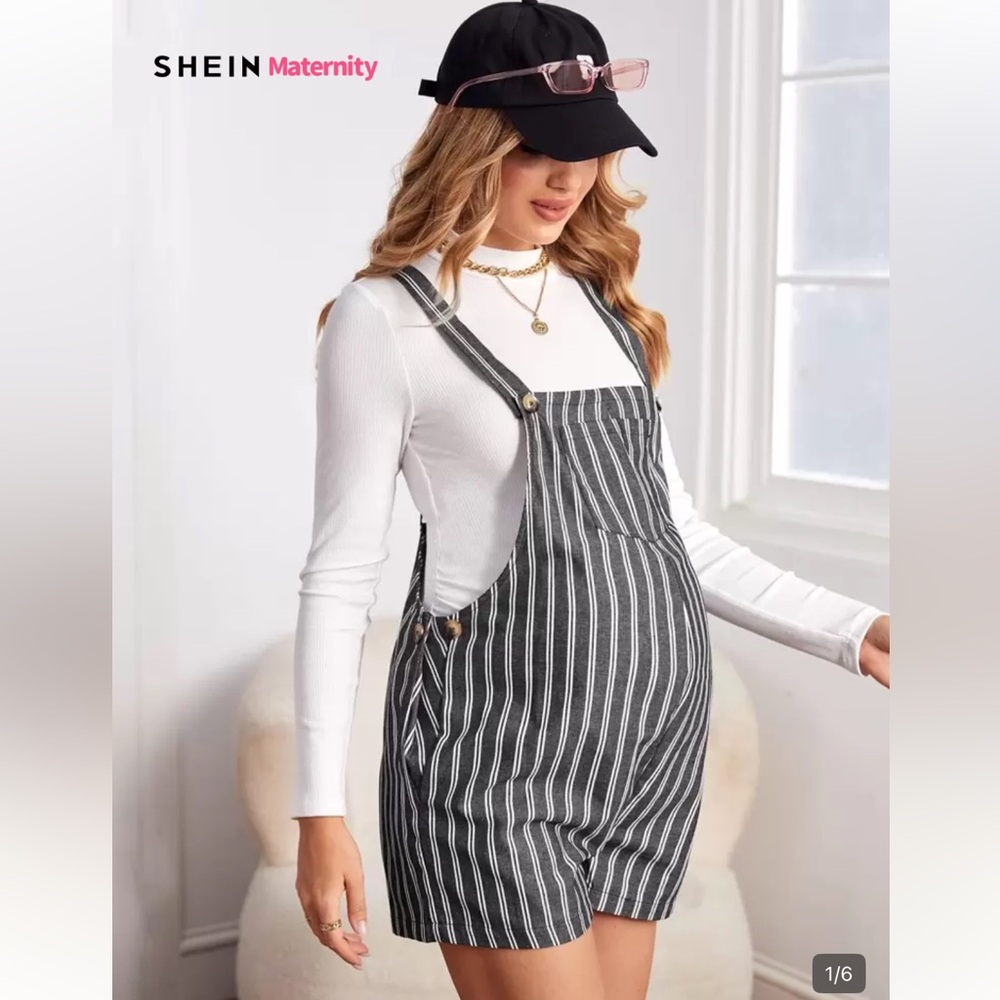 SHEIN- Maternity Romper